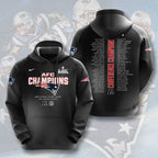 New England Patriots AFC Champions 2026 3D Apparel – NGHIAVT9535