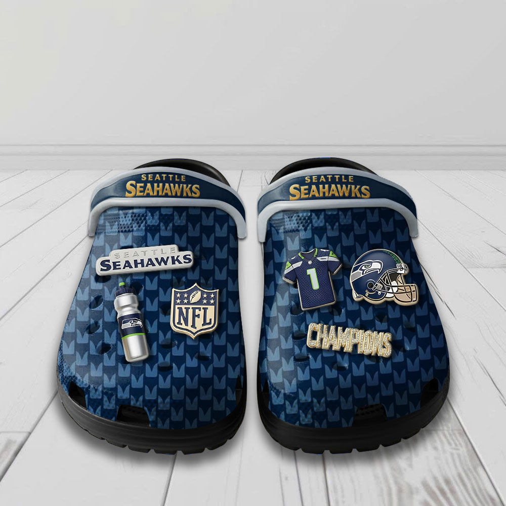 Seattle Seahawks Custom Clogs – NGHIAVT9645