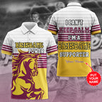 Personalized Brisbane Broncos 3D Apparel – VANDH 430