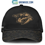 Nashville Predators Salute To Service Veterans Day Hoodie Shirt