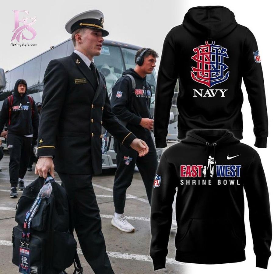 Navy Midshipmen 2026 Shrine Bowl Hoodie