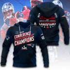 New England Patriots 2025 AFC Champions 3D Apparel – TANTN20620