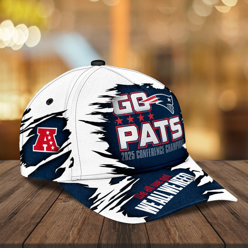 New England Patriots 2025 AFC Champions Classic Cap – MAITM14603