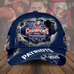 New England Patriots 2025 AFC Champions Classic Cap – TMTHU3524
