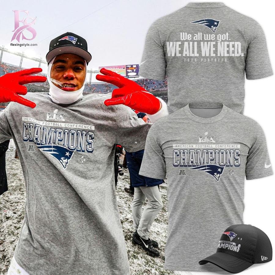New England Patriots 2025 NFC Conference Champions TShirt