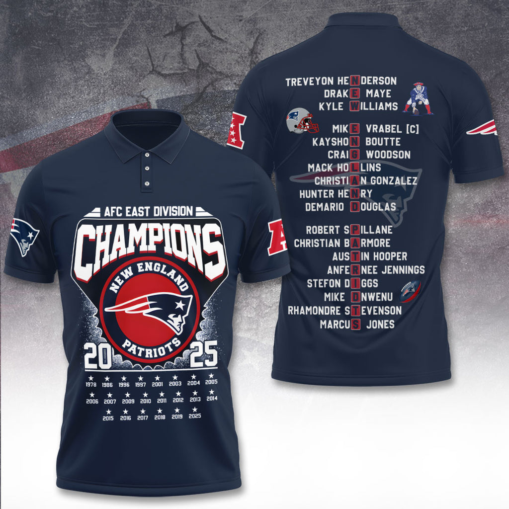 New England Patriots 3D Apparel – TANTN19812