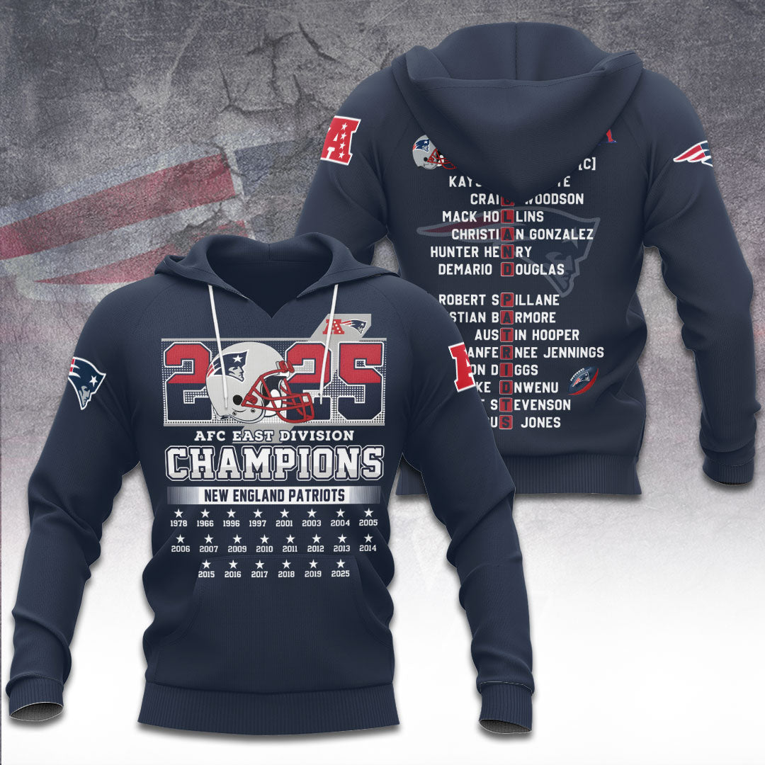 New England Patriots 3D Apparel – TANTN19814