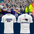 New England Patriots Jesus Won Shirt