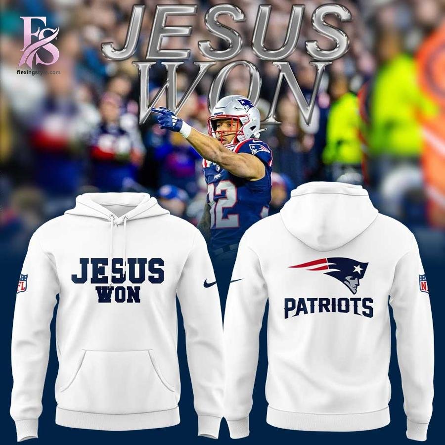 New England Patriots Jesus Won Shirt