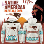 New England Patriots Native American Heritage Night 2026 Hoodie