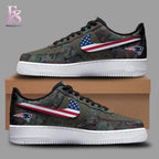 New England Patriots Salute to Service 2025 camo Air Force Shoes