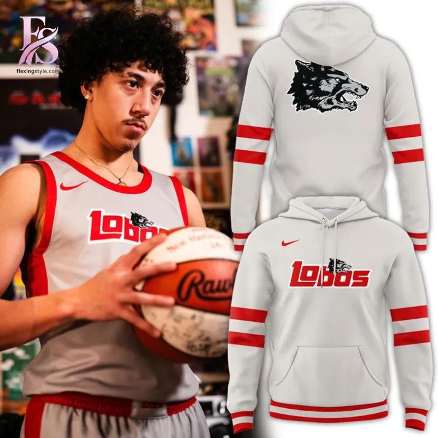 New Mexico Lobos Retro Hoodie