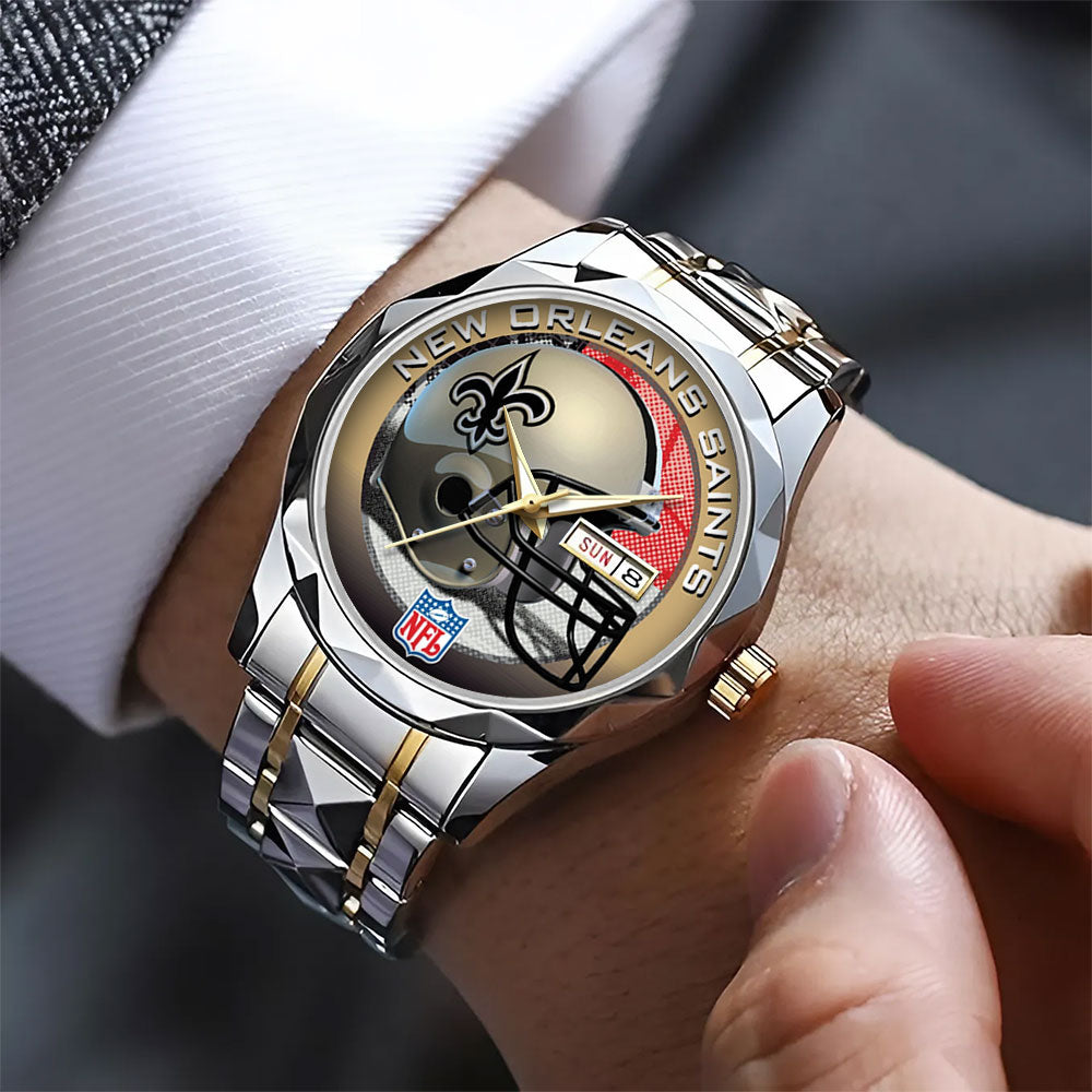 New Orleans Saints Alloy Luxury Quartz Watch – TANTN16335