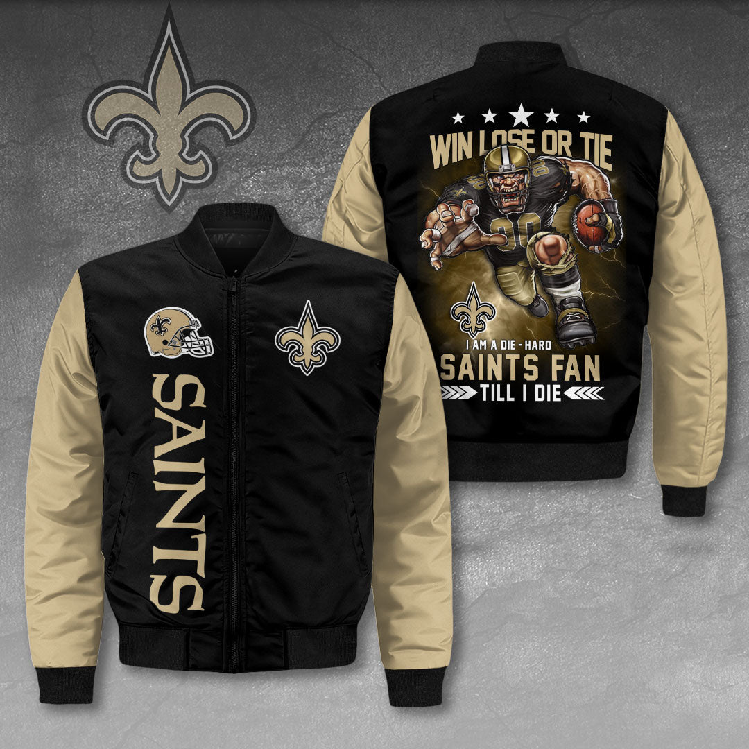 New Orleans Saints 3D Bomber Jacket – HOATT12818
