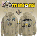 New Orleans Saints Minions 2026 Hoodie