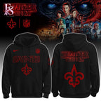 New Orleans Saints Stranger Things Hoodie