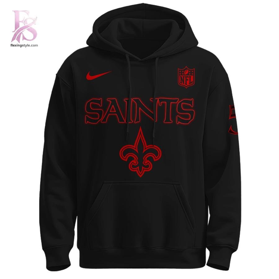 New Orleans Saints Stranger Things Hoodie