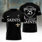 New Orleans Saints x The Lord of The Rings 25 Years 3D Apparel – TANTN19575