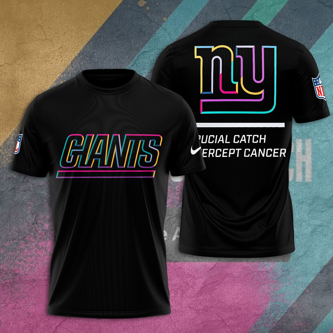 New York Giants Crucial Catch 2025 3D Apparel – TANTN15541