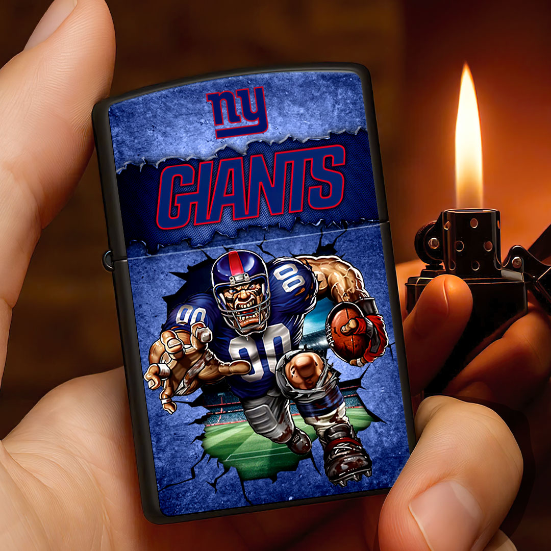 New York Giants Zippo Lighter Case (No Insert) – HOATT13333