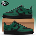 New York Jets Black in Black Air Force Shoes