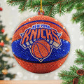 New York Knicks Custom Shape 2-side Printed Acrylic Ornament – HOATT20915