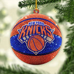New York Knicks Custom Shape 2-side Printed Acrylic Ornament – HOATT20915