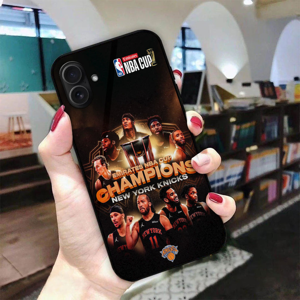New York Knicks 2025 NBA Cup Champions Phone Case – MAITM14109