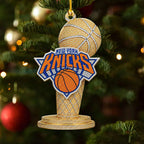 New York Knicks 2026 NBA Finals Champions Custom Shape 2-side Printed Acrylic Ornament – HOATT20861