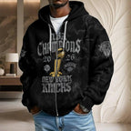 New York Knicks 2026 NBA Finals Champions 3D Unisex Waffle Hoodie – HOATT19264