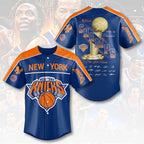 New York Knicks 2026 NBA Finals Champions Baseball Jersey – HOATT20500