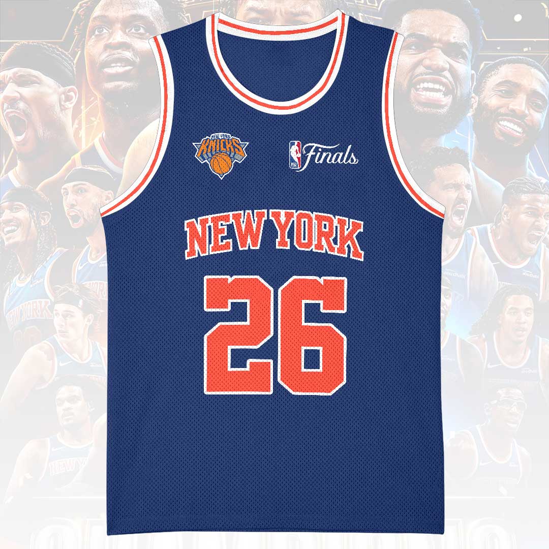 New York Knicks 2026 NBA Finals Champions Basketball Jersey – HOATT18865