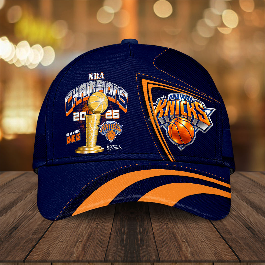 New York Knicks 2026 NBA Finals Champions Classic Cap – HOATT18914