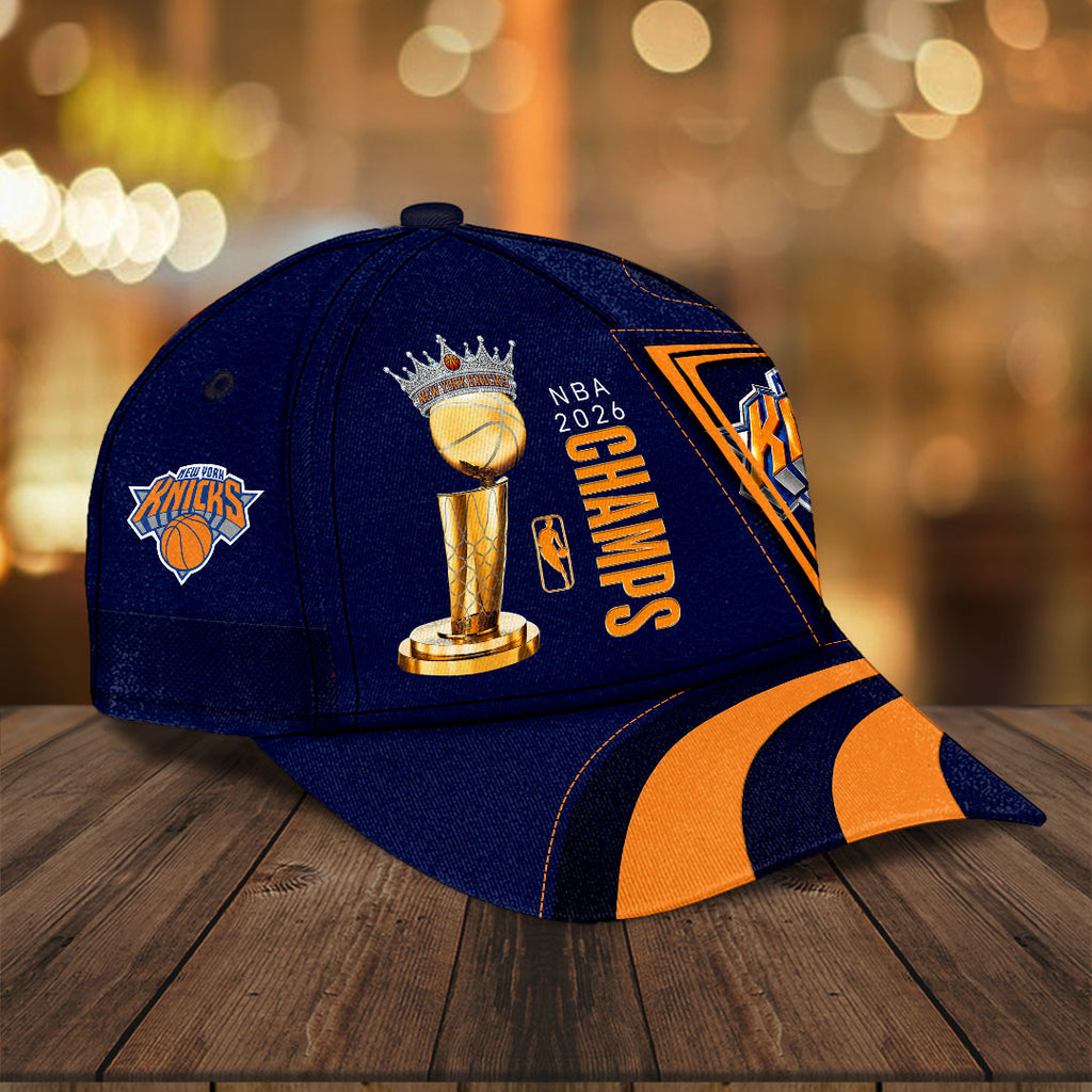 New York Knicks 2026 NBA Finals Champions Classic Cap – HOATT18922