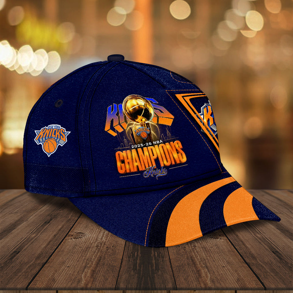 New York Knicks 2026 NBA Finals Champions Classic Cap – HOATT19170