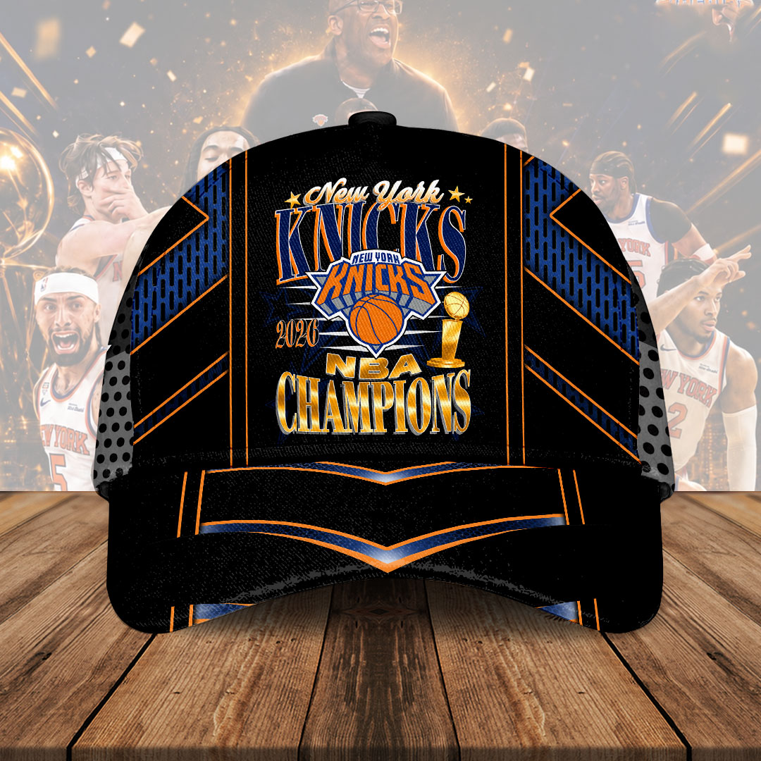 New York Knicks 2026 NBA Finals Champions Classic Cap – HOATT19251