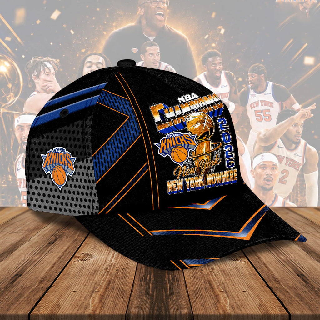 New York Knicks 2026 NBA Finals Champions Classic Cap – HOATT19312