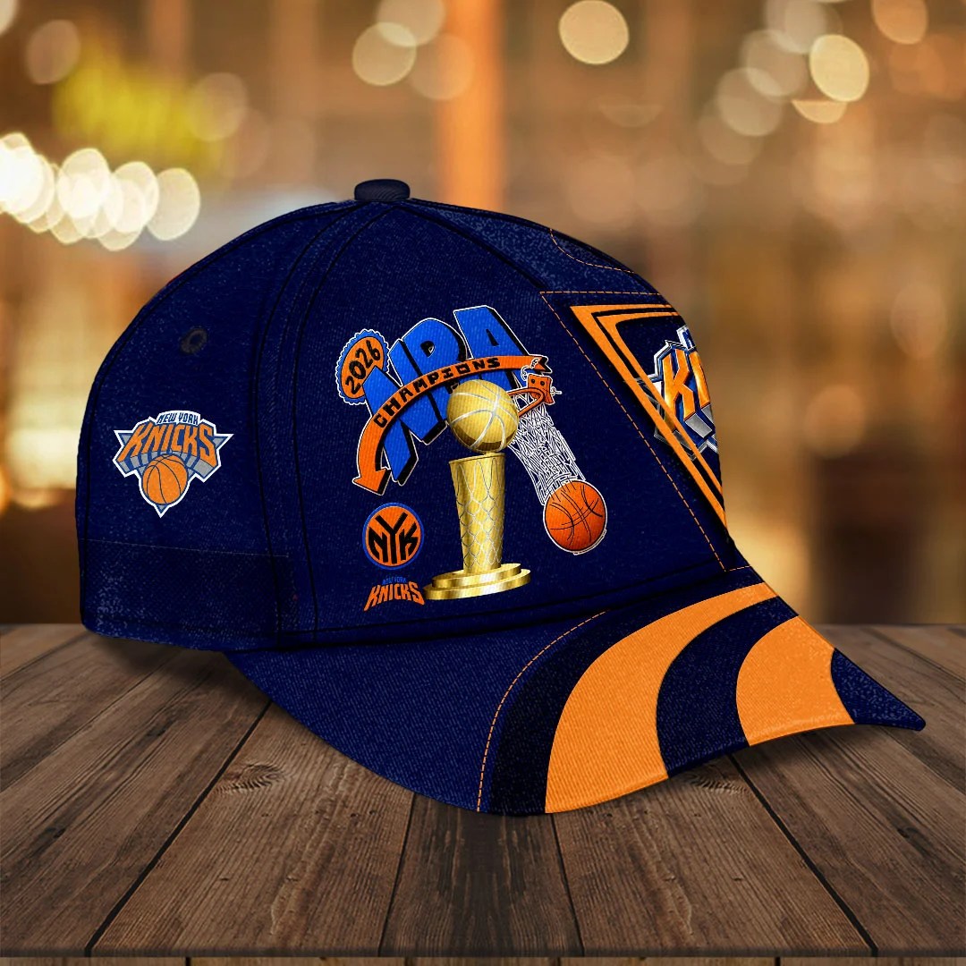 New York Knicks 2026 NBA Finals Champions Classic Cap – HOATT20411