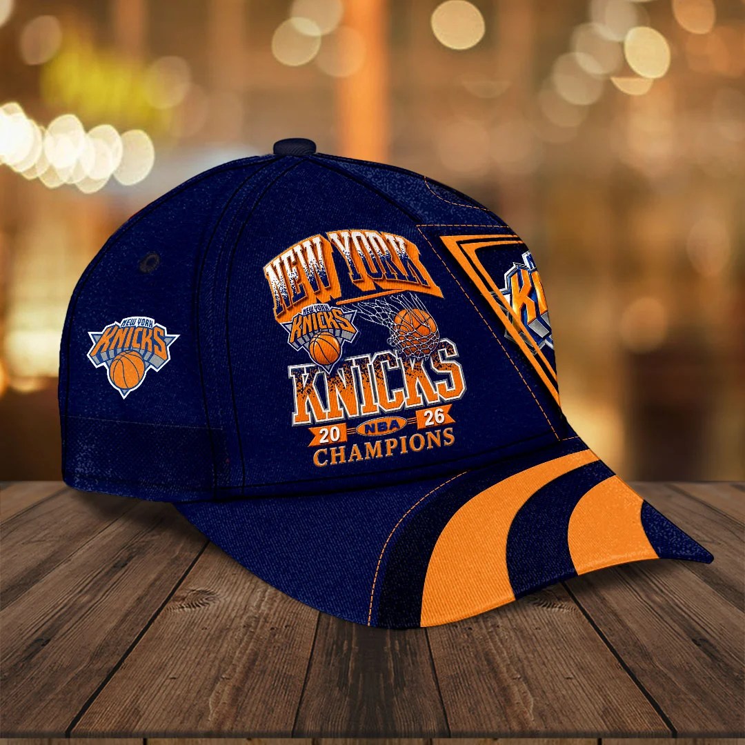 New York Knicks 2026 NBA Finals Champions Classic Cap – HOATT20508