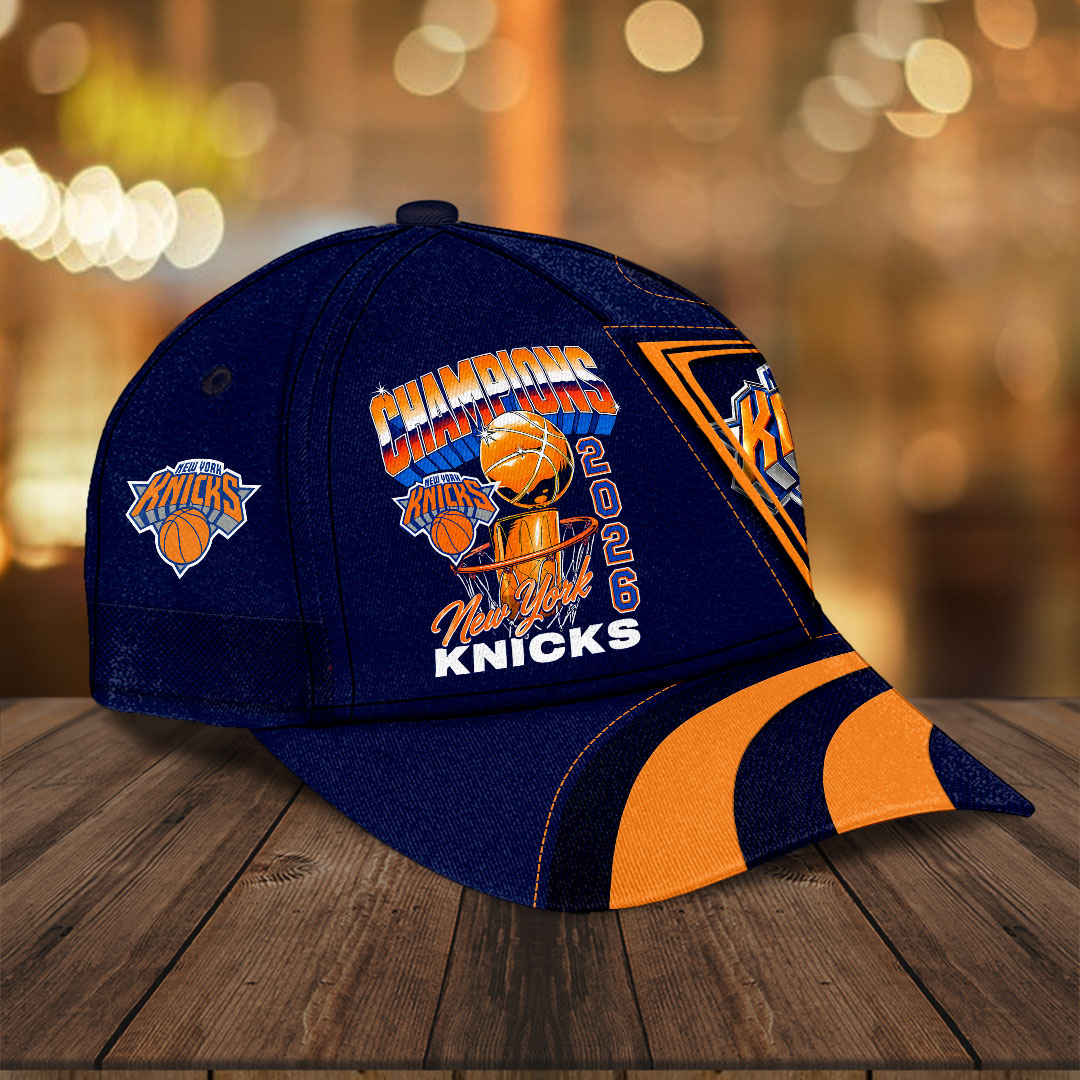 New York Knicks 2026 NBA Finals Champions Classic Cap – HOATT19421