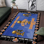 New York Knicks 2026 NBA Finals Champions Rectangular Rug – TMTHU7507