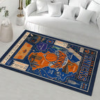 New York Knicks 2026 NBA Finals Champions Rectangular Rug – HOATT19503