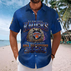 New York Knicks 2026 NBA Finals Champions Short Sleeve Button-Down Shirt – TMTHU7250