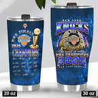 New York Knicks 2026 NBA Finals Champions Tumbler Cup – HOATT19260