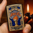 New York Knicks 2026 NBA Finals Champions Zippo Lighter Case (No Insert) – HOATT19256