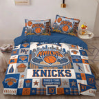 New York Knicks 3-Piece Duvet Bedding Set – TMTHU8721