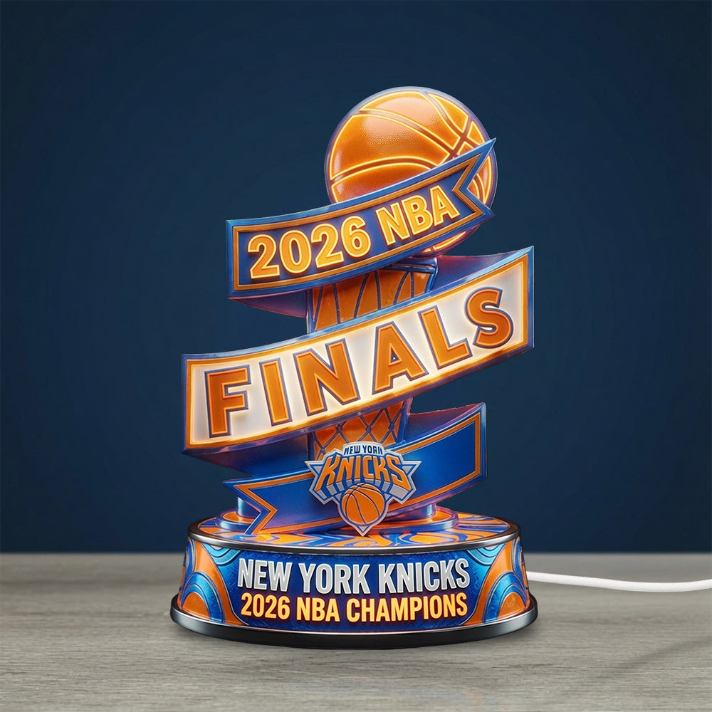New York Knicks Custom Shape Acrylic Light Box – TMTHU7513