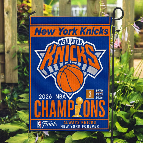 New York Knicks Double-side Garden Flag – TMTHU8758