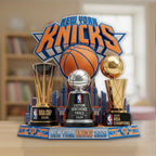 New York Knicks NBA Champions 2026 Custom Shape Acrylic Plaque – TMTHU6804