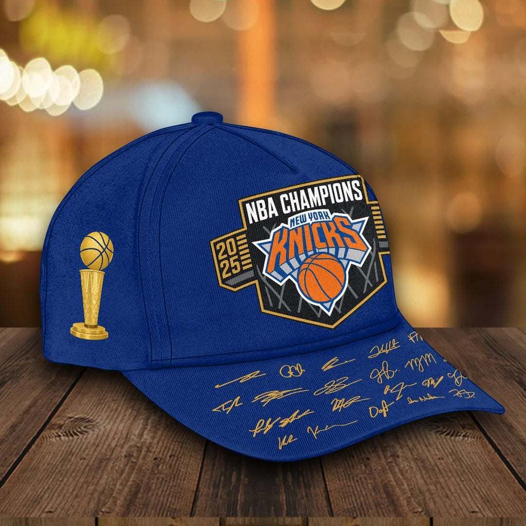 New York Knicks NBA Champions 2026 Classic Cap – TMTHU8762